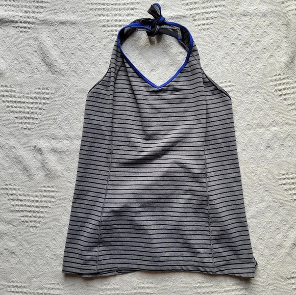 Lululemon, Athletic V-Neck Tie up Halter Tank Top - Picture 1 of 7